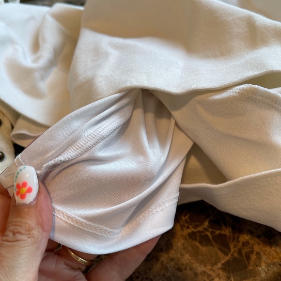 Express Women’s White Zipper Dress SZ XS - Picture 6 of 6